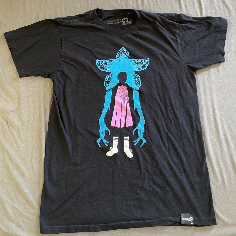 Stranger Things Eleven Demogorgon Super7 T-shirt